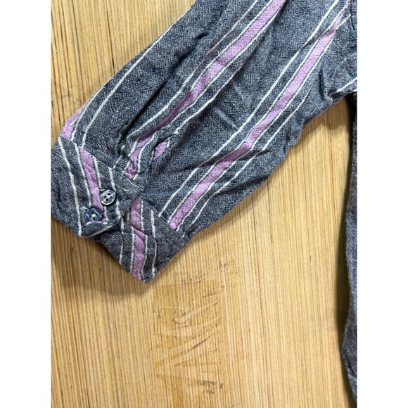 Laundry By Shelly Segal - Women's Casual Blouse - Grey - Small - Picture 16 of 16